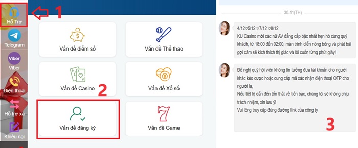 Cách mở khóa tài khoản Kubet đơn giản, nhanh chóng nhất Hướng dẫn cách mở khóa tài khoản Kubet theo 4 bước